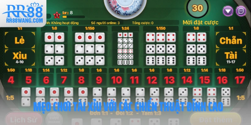 Kinh Nghiệm Chơi Tài Xỉu Tại Casino RR88 Giúp Tăng Tỉ Lệ Thắng Kinh Nghiệm Chơi Tài Xỉu Tại Casino RR88 Giúp Tăng Tỉ Lệ Thắng