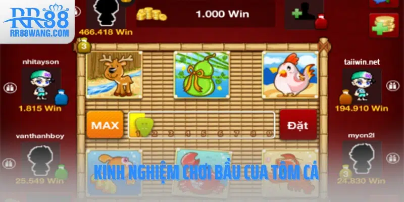 Bầu Cua Tôm Cá – Trò Chơi Giải Trí Dân Gian Hấp Dẫn Tại RR88