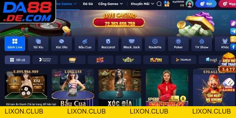 Casino DA88 - Điểm Đến Giải Trí Trực Tuyến Lý Tưởng