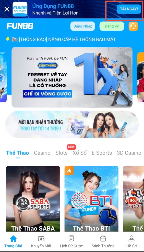 Tải Fun88 – Link Tải App Fun88 về điện thoại đầy đủ nhất